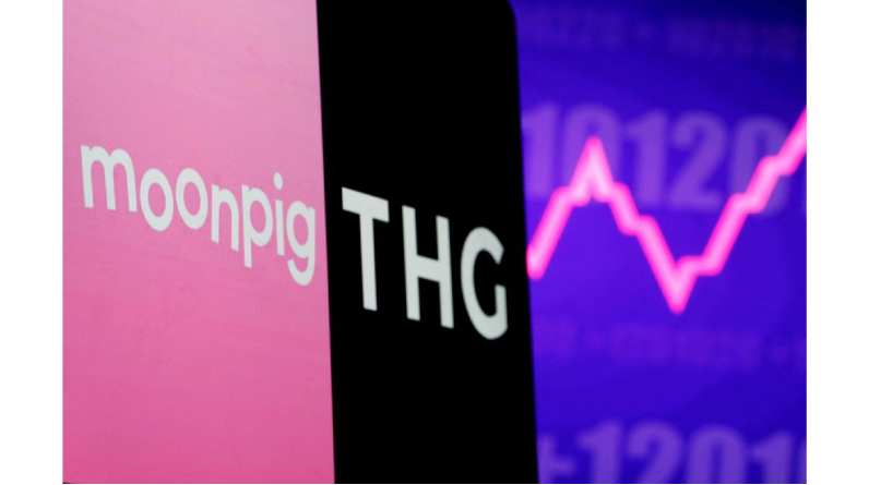 UK-based online greeting cards service Moonpig surges as much as 29% on its London debut, after raising £491M during its IPO